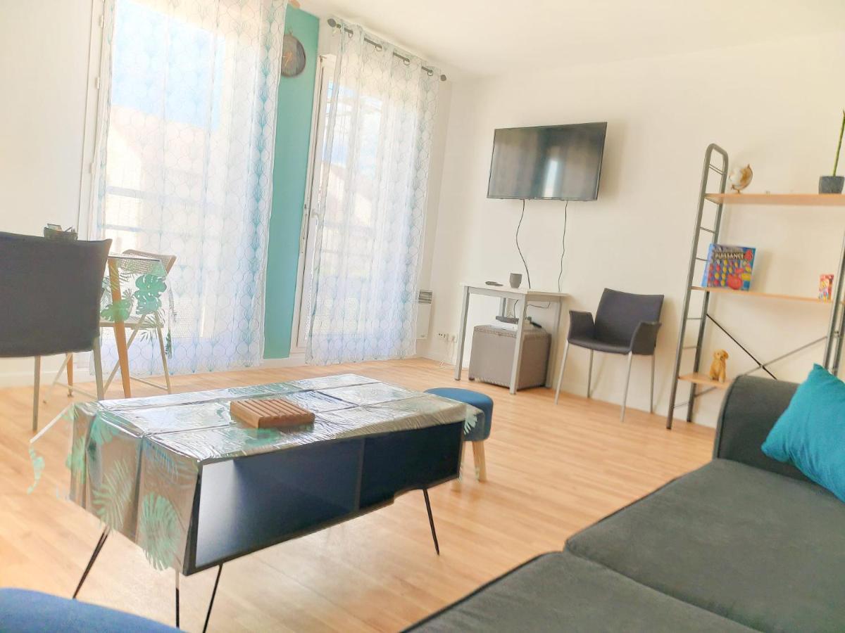 Charmant Appartement Sur Sottevilles Les Rouen Exterior foto